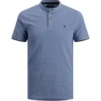 Jack & Jones Shirt 'JJEPaulos' nachtblauw / blauw gemêleerd