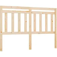 vidaXL Hoofdbord 166x4x100 cm massief grenenhout