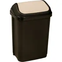 Keeeper 1030682600000 Abfalleimer "swantje" 10 Liter anthrazit / creme