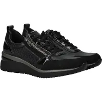 Remonte Veterschoen 'Sneakers Laag' zwart