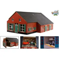 Kids Globe Boerderij Woonhuis met Stal, 1:32