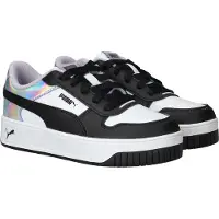 Puma Sneakers 'Carina Street Space Belle' grijs / zwart / wit