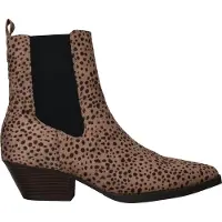 POSH by Poelman Enkellaarsjes Beige | Maat: 38