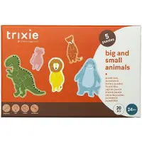 Trixie | Puzzeldoos - Grote En Kleine Dieren - 5 Puzzels