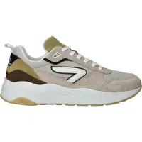 Hub Sneakers laag 'Glide' taupe / zwart / wit