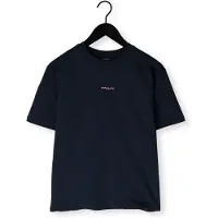 Ballin T-shirt met backprint donkerblauw Jongens Katoen Ronde hals Backprint - maat 152