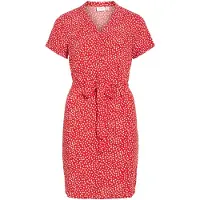 Vila Blousejurk 'VIIda Paya' rood / wit