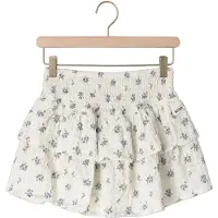 Retour Jeans gebloemde skort wit Rok Meisjes Polyester Bloemen - maat 122/128