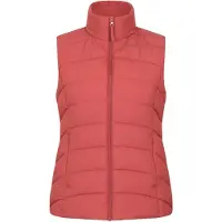Mountain Warehouse Dames/Dames Opal Gewatteerd Gilet (Gebrande sinaasappel)