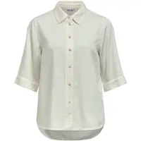Object Blouse 'OBJFRAME' white denim