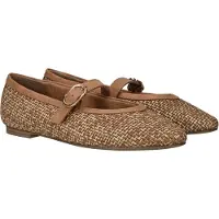 Marco Tozzi Ballerina met riempjes bruin / cappuccino