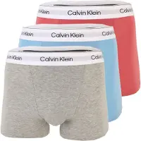 Calvin Klein Underwear Boxershorts hemelsblauw / lichtblauw / koraal / wit