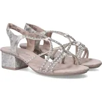 Rieker Sandalen met riem taupe