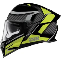 IXS iXS912 SV 2.0 Blade helm, mat zwart/geel, maat XS (53/54)