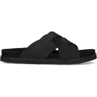 Stefano lauran Heren Slippers 26003 - Zwart - Maat 42