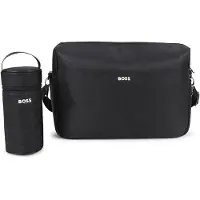 BOSS J53109 Changing Bag Zwart Kinderen