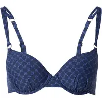 JOOP! Bikinitop opaal / donkerblauw