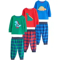 Next Nachtkledij blauw / groen / rood