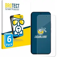 BROTECT Screenprotector 6 Stuks voor realme 16 Pro Beschermglas transparant