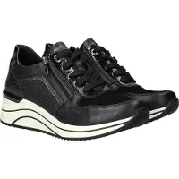 Remonte Sneakers laag 'Sneakers Laag' zwart