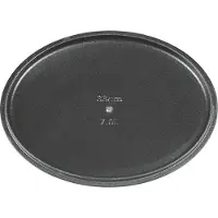 Küchenprofi braadpan, ovaal, 33 cm, klassiek zwart, artikelnummer 402001033, EAN-code 4007371057530
