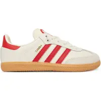 Adidas Sneakers 'Samba' goud / knalrood / wit
