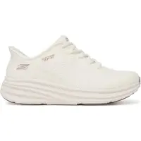 SKECHERS Dames Slip-ins sneakers: BOBS Skillz - Too Essential wit (37), Plat, Veters, Casual 117756