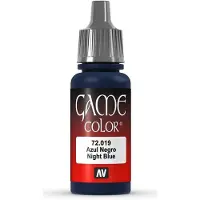 Vallejo Hobbyverf Acrylverf - 72019 Game Color - Night Blue - Acryl - Verf flesje - 18 ml