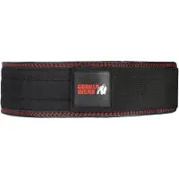 Gorilla wear Halterriem - 4 Inch Premium Lederen Lifting Belt - Zwart - L/XL