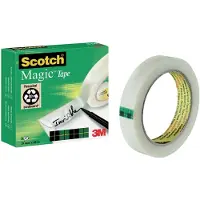 Scotch Beschrijfbaar PLAKBAND - MAGIC - 1 rol à 66 meter (breedte 1,9 cm)
