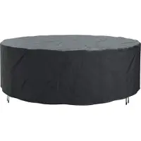 vidaXL Meubelbescherming Zwart 279 x 279 x 105 cm 420D Oxford stof