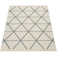 Tapis.fr Omkeerbaar tapijt Skyla grijs 140x200 cm