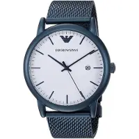 Giorgio Armani AR11025 LUIGI Blauw Herenhorloge