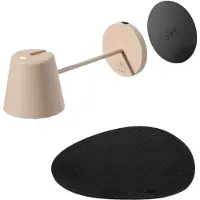 Sompex Silwy x | Tafellamp PORTOFINO | zand| oplaadbare tafellamp | Magnetisch | Ideaal voor camping of boot