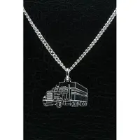 MOOYE ® - Collectie Zilveren Truck ketting hanger - 2