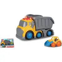 KiddyGo dumptruck met licht en geluid 19,5 cm