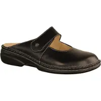 Finn Comfort Muiltjes 'Pantolette Damen 02552 014099 Echtleder in schwarz' zwart