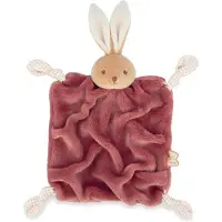 Kaloo Intemporel - Knuffeldoek - Konijn - Bordeaux kleur