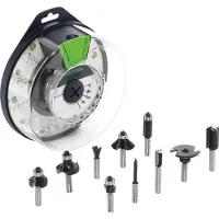 Festool 498979 Frezenset Hardmetaal Schachtdiameter 8 mm
