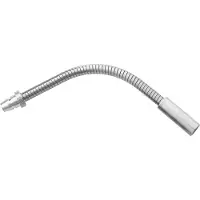 Elvedes V-brake bocht flex - RVS - 10 stuks - Flexibel - 120 mm - Grijs/Zwart