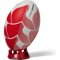 Canterbury Thrillseeker Rugby Ball Wit / Rood 4