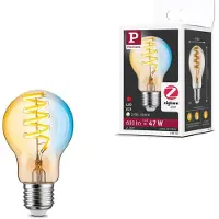 Paulmann Filament 230 V Smart Home Zigbee 3.0 LED-gloeilamp E27 600lm 7,5W Tunable White dimbaar Goud
