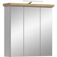 Furnilux Spiegelkast met verlichting moderne badkamer oplossing fsc hout