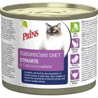 Prins Naturecare Diet Kattenvoer Nat Struvite & Calciumoxalate 200 Gr