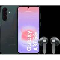 Samsung Galaxy A37 128GB Donkergroen 5G + Galaxy Buds4 Zwart