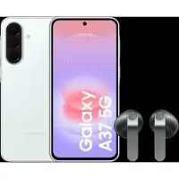Samsung Galaxy A37 128GB Wit 5G + Galaxy Buds4 Zwart
