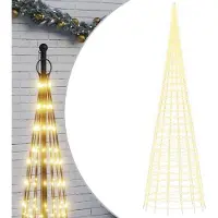 vidaXL LED-kerstboom 3000 LEDs warm wit 800 cm