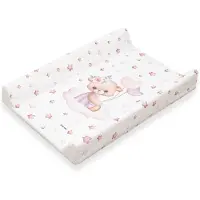 Baby Mix aankleedkussen Beer 47x70 cm roze - Aankleedmat