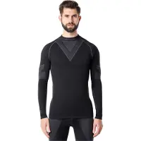 Ladeheid Thermoshirt - Thermo ondergoed - Heren - Thermokleding - Longsleeve – Zwart/Grafiet – XL – LA-LA40-MEN-Top