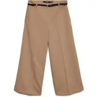 Vero Moda Elma Belt Culotte Wide Leg Hoge Taille Broek
